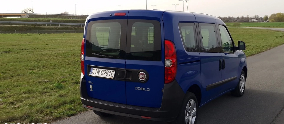 Fiat Doblo cena 23700 przebieg: 317434, rok produkcji 2011 z Inowrocław małe 121